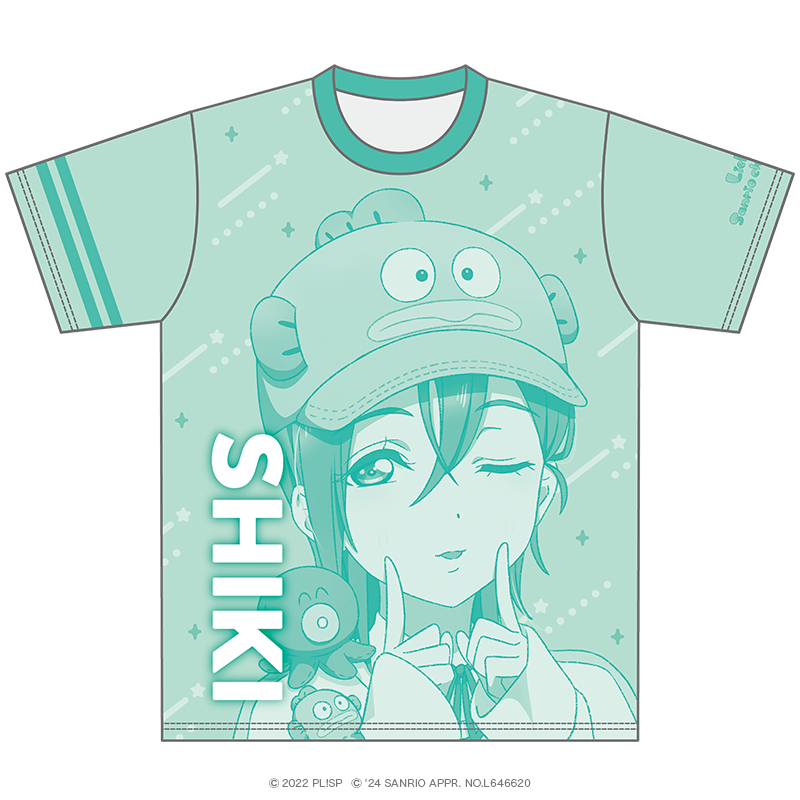 ラブライブ！スーパースター!! カラーTシャツ 若菜四季×ハンギョドン 放課後ver.