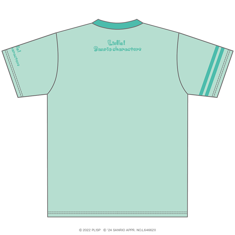 ラブライブ！スーパースター!! カラーTシャツ 若菜四季×ハンギョドン 放課後ver.
