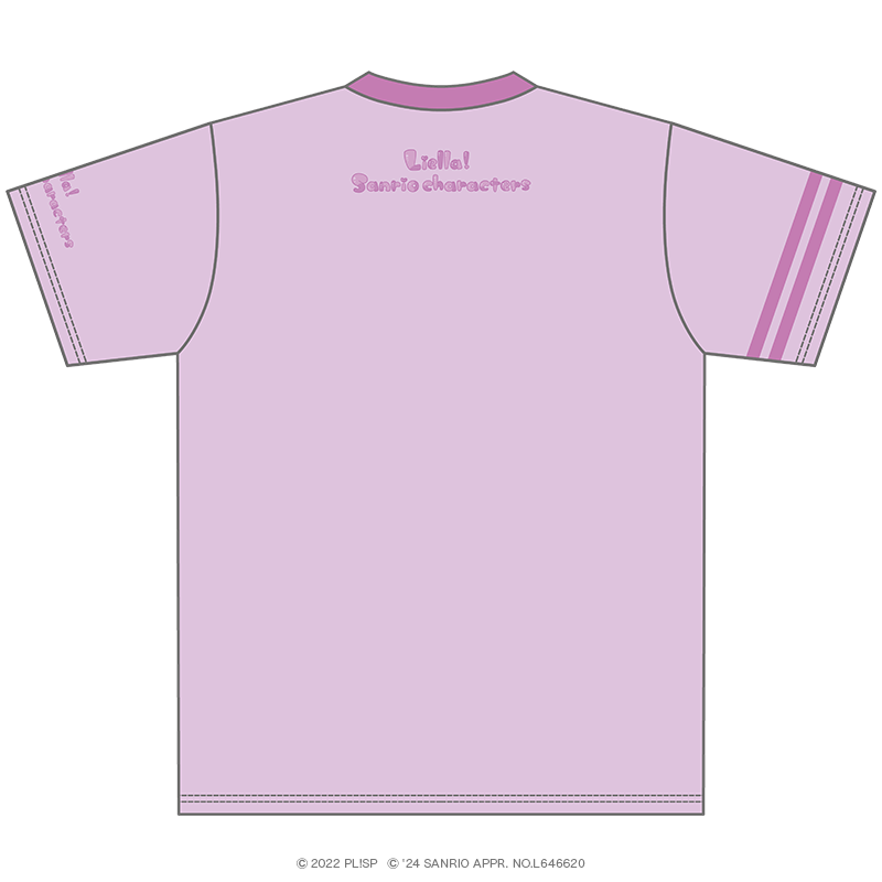 ラブライブ！スーパースター!! カラーTシャツ ウィーン・マルガレーテ×あひるのペックル 放課後ver.