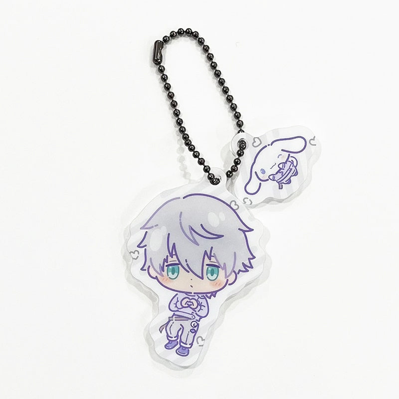 ブルーロック×サンリオキャラクターズ ツインアクリルキーホルダー ミニキャラver. (8種)【トレーディング】
