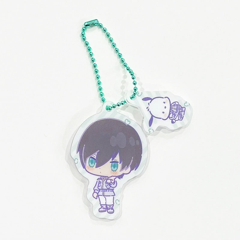 ブルーロック×サンリオキャラクターズ ツインアクリルキーホルダー ミニキャラver. 全8種セット