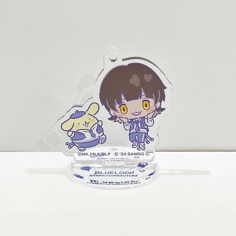 ブルーロック×サンリオキャラクターズ ミニアクリルスタンドキーホルダー ミニキャラver 全8種セット