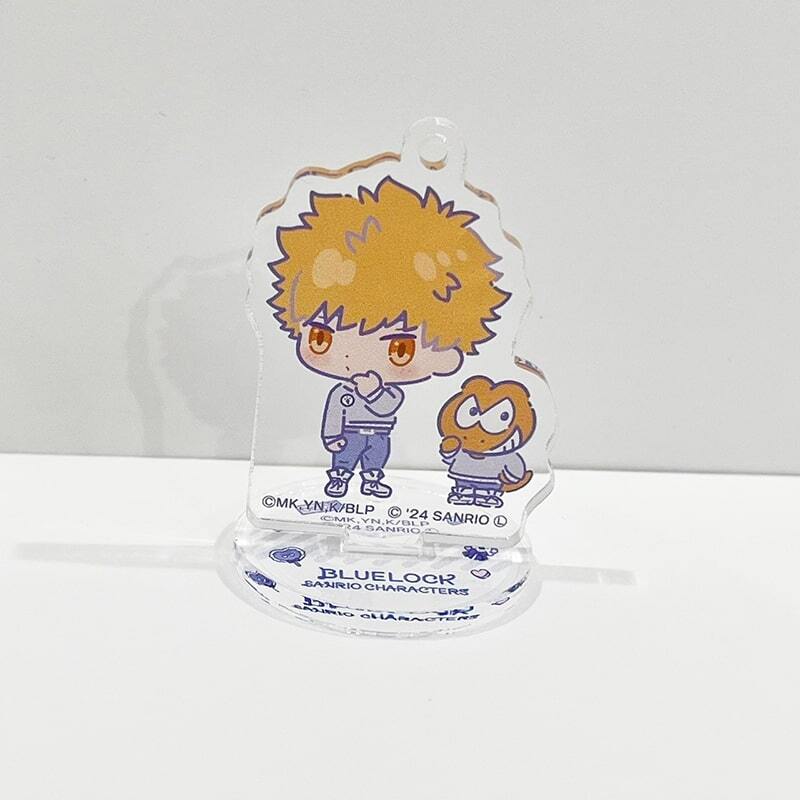 ブルーロック×サンリオキャラクターズ ミニアクリルスタンドキーホルダー ミニキャラver 全8種セット