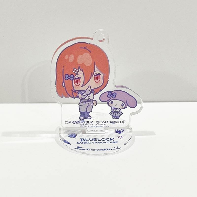 ブルーロック×サンリオキャラクターズ ミニアクリルスタンドキーホルダー ミニキャラver (8種)【トレーディング】