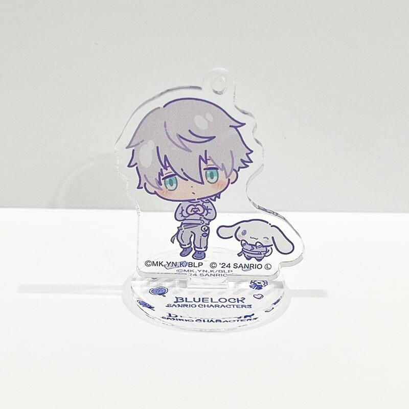 ブルーロック×サンリオキャラクターズ ミニアクリルスタンドキーホルダー ミニキャラver (8種)【トレーディング】