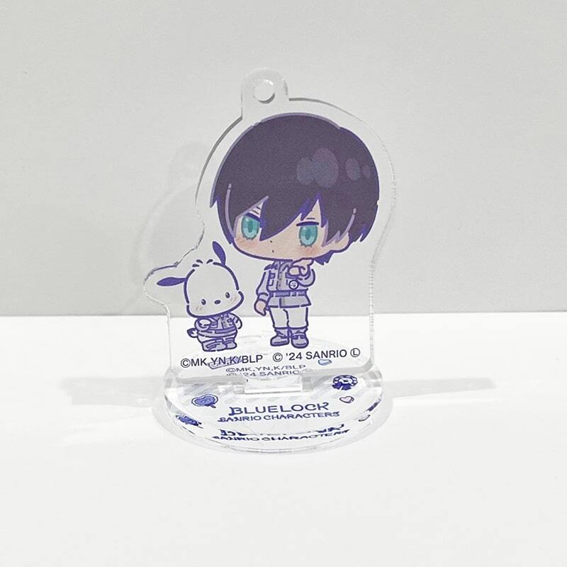 ブルーロック×サンリオキャラクターズ ミニアクリルスタンドキーホルダー ミニキャラver (8種)【トレーディング】
