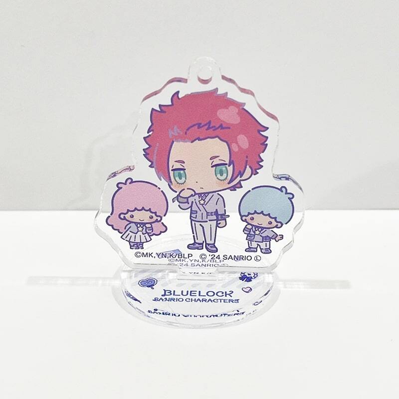 ブルーロック×サンリオキャラクターズ ミニアクリルスタンドキーホルダー ミニキャラver 全8種セット