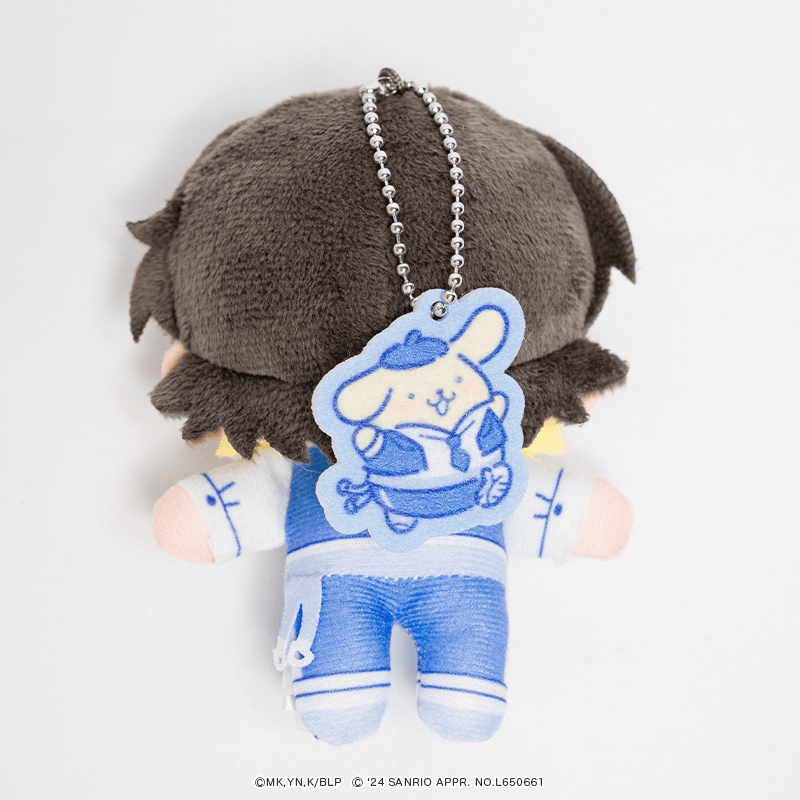 ブルーロック×サンリオキャラクターズ ボールチェーンマスコット ミニキャラver. 蜂楽 廻＆ポムポムプリン
