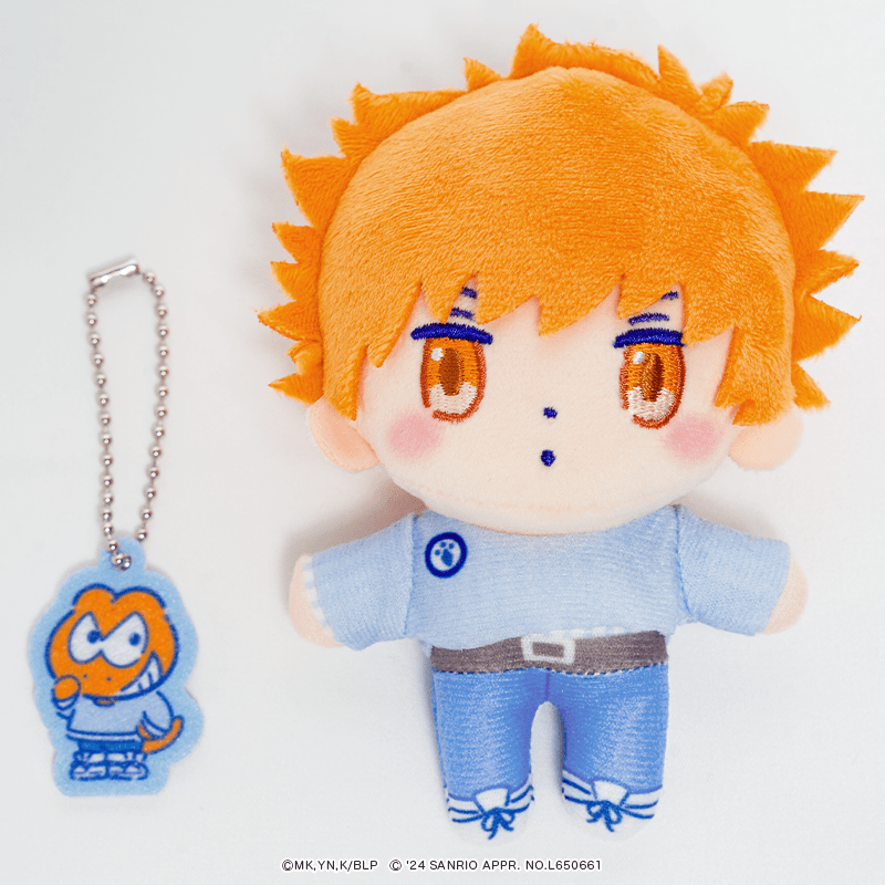 ブルーロック×サンリオキャラクターズ ボールチェーンマスコット ミニキャラver. 國神 錬介＆ウィアーダイナソアーズ！