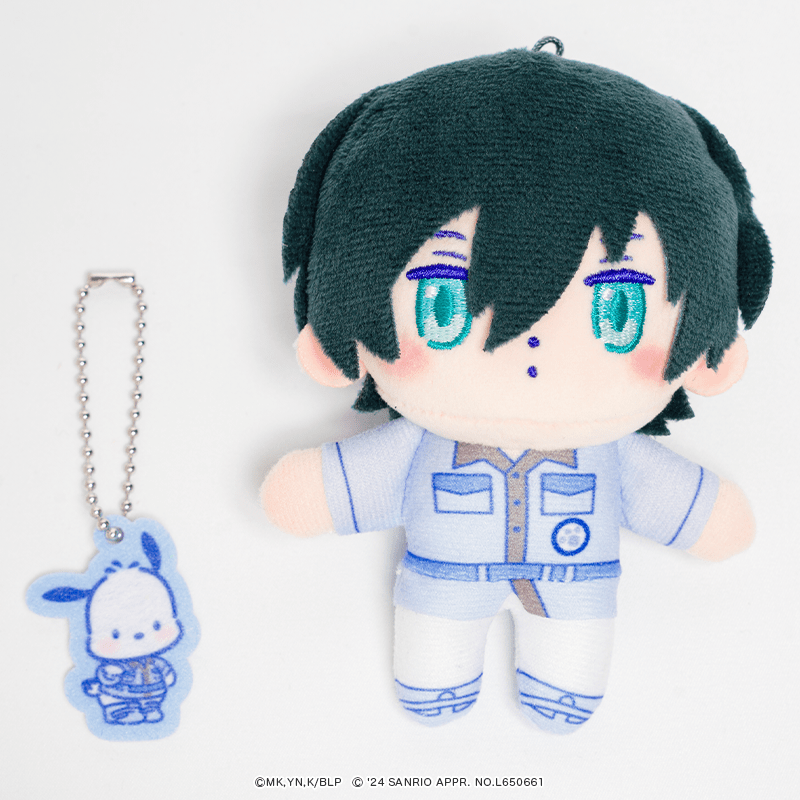 ブルーロック×サンリオキャラクターズ ボールチェーンマスコット ミニキャラver. 糸師 凛＆ポチャッコ