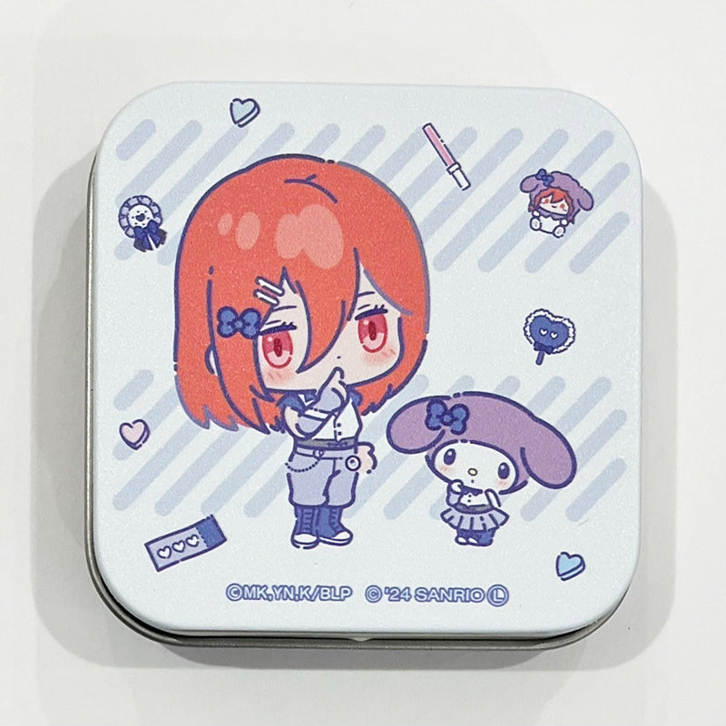 ブルーロック×サンリオキャラクターズ 缶入りフレークシール ミニキャラver. 千切 豹馬＆マイメロディ