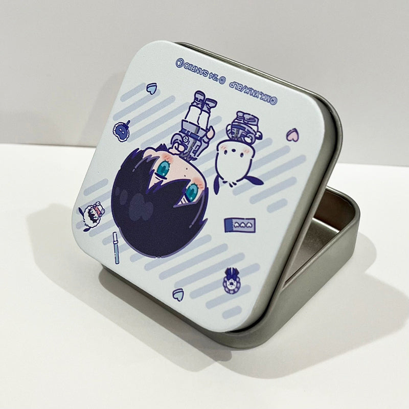 ブルーロック×サンリオキャラクターズ 缶入りフレークシール ミニキャラver. 糸師 凛＆ポチャッコ