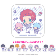 ブルーロック×サンリオキャラクターズ 缶入りフレークシール ミニキャラver. 糸師 冴＆リトルツインスターズ
