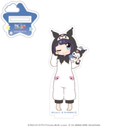 にじよん あにめーしょん2×サンリオキャラクターズ アクリルスタンド 朝香果林×クロミ 着ぐるみver.