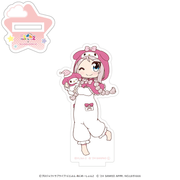 にじよん あにめーしょん2×サンリオキャラクターズ アクリルスタンド 鐘 嵐珠×マイメロディ 着ぐるみver.