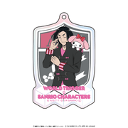 ワールドトリガー×サンリオキャラクターズ オーロラアクリルキーホルダー 唯我尊×マイメロディ
