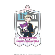 ワールドトリガー×サンリオキャラクターズ オーロラアクリルキーホルダー 氷見亜季×クロミ