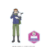 ワールドトリガー×サンリオキャラクターズ アクリルスタンド 古寺章平×ポチャッコ