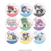 夜桜さんちの大作戦×サンリオキャラクターズ ミニ缶バッジ ミニキャラver.（全9種）【トレーディング】