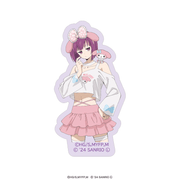 夜桜さんちの大作戦×サンリオキャラクターズ ダイカットステッカー 夜桜 四怨×マイメロディ