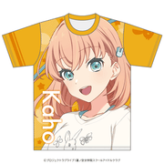 ラブライブ！蓮ノ空女学院スクールアイドルクラブ カラーTシャツ 日野下花帆 レッスンウェアver.