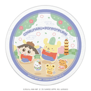 おじゃる丸×ポムポムプリン 白雲石コースターvol.2 A