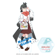 ラブライブ！蓮ノ空女学院スクールアイドルクラブ×サンリオキャラクターズ  箔押しBIGアクリルフィギュア 放課後ver. 百生吟子×ポチャッコ