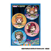 ラブライブ！サンシャイン!! × モンスターストライク 缶バッジセット KU-RU-KU-RU Cruller! 2年生