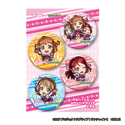 ラブライブ！サンシャイン!! × モンスターストライク 缶バッジセット MIRACLE WAVE 2年生