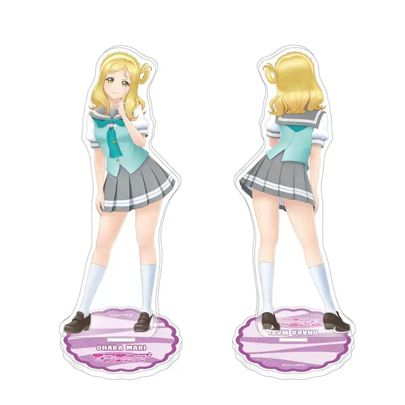 ラブライブ！サンシャイン!! 両面アクリルスタンド 夏制服ver. 小原鞠莉【予約】