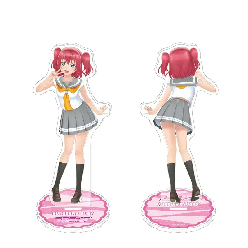 ラブライブ！サンシャイン!! 両面アクリルスタンド 夏制服ver. 黒澤ルビィ【予約】