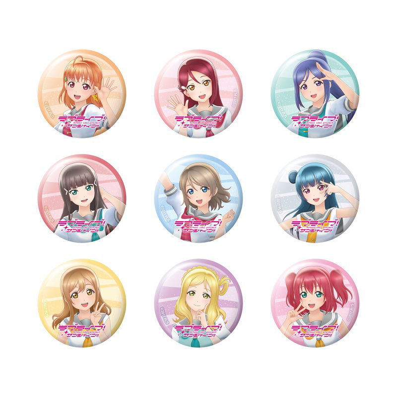 ラブライブ！サンシャイン!! トレーディング缶バッジ 夏制服ver.（全9種・ランダム9個入）【予約】