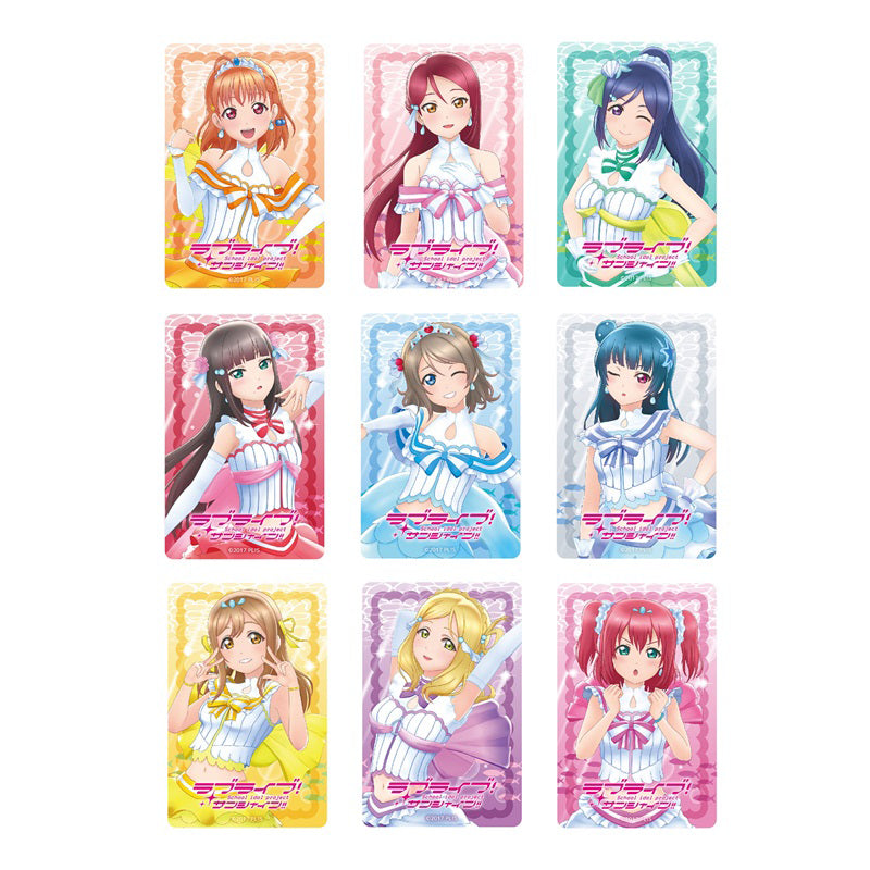 ラブライブ！サンシャイン!! トレーディングクリアカード「恋になりたいAQUARIUM」（全9種・ランダム9個入）【予約】