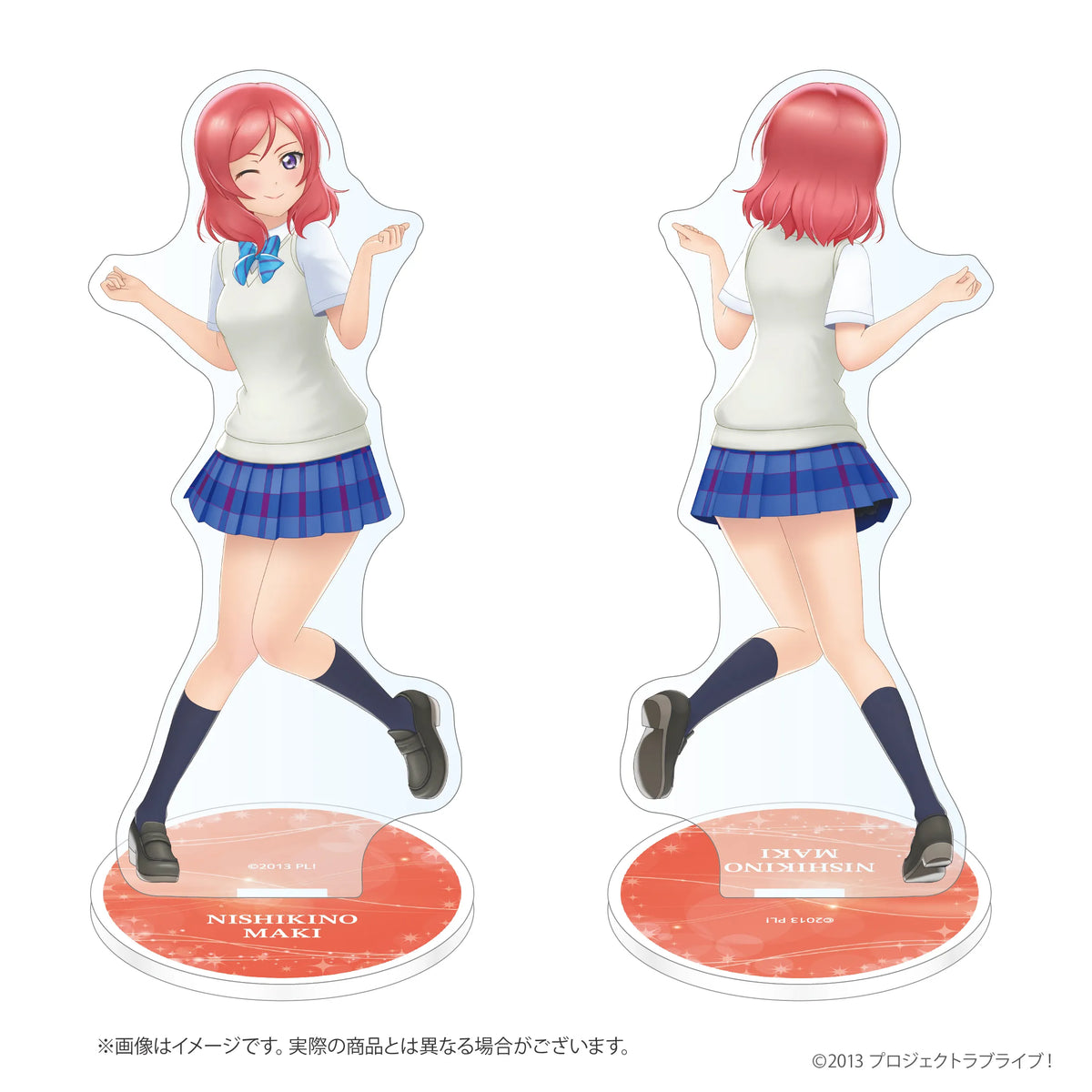 ラブライブ！ 両面アクリルスタンド 夏制服ver. 西木野真姫【2026年11月20日(金)より順次発送予定】【bnf-1120】