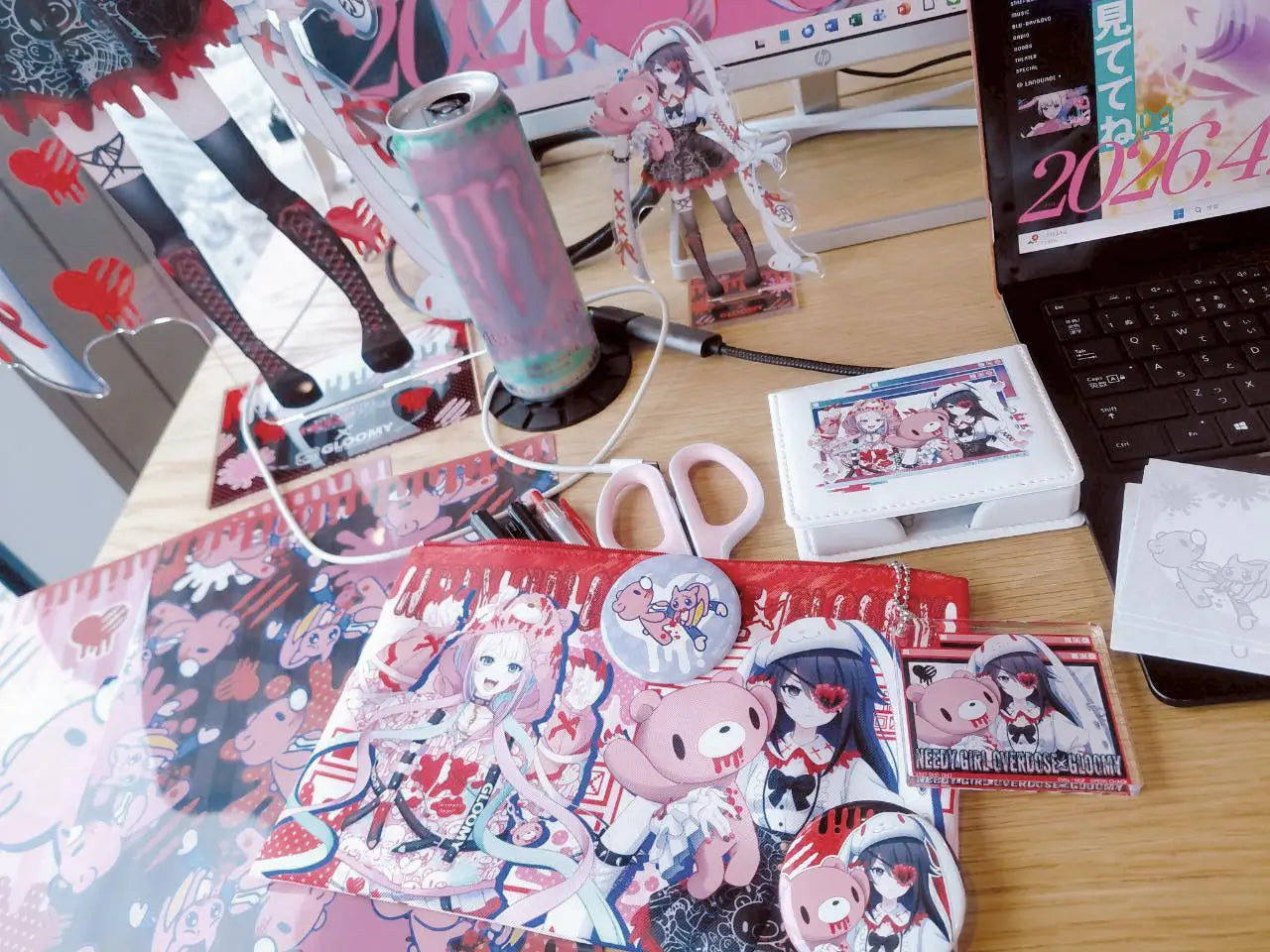 GLOOMY meets NEEDY GIRL OVERDOSE ブロックアクリルキーホルダー 超てんちゃん【予約】