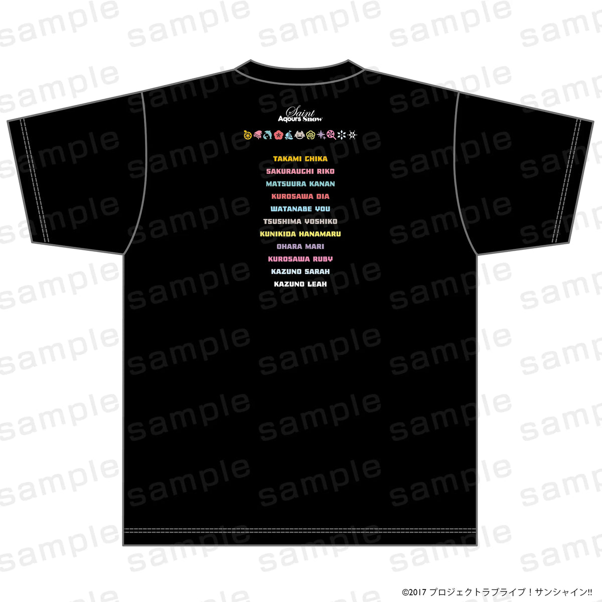 ラブライブ!サンシャイン!! ホログラムTシャツ 鹿角理亞 Y2K ver ラブライブ!サンシャイン!! ホログラムTシャツ 鹿角理亞 Y2K ver