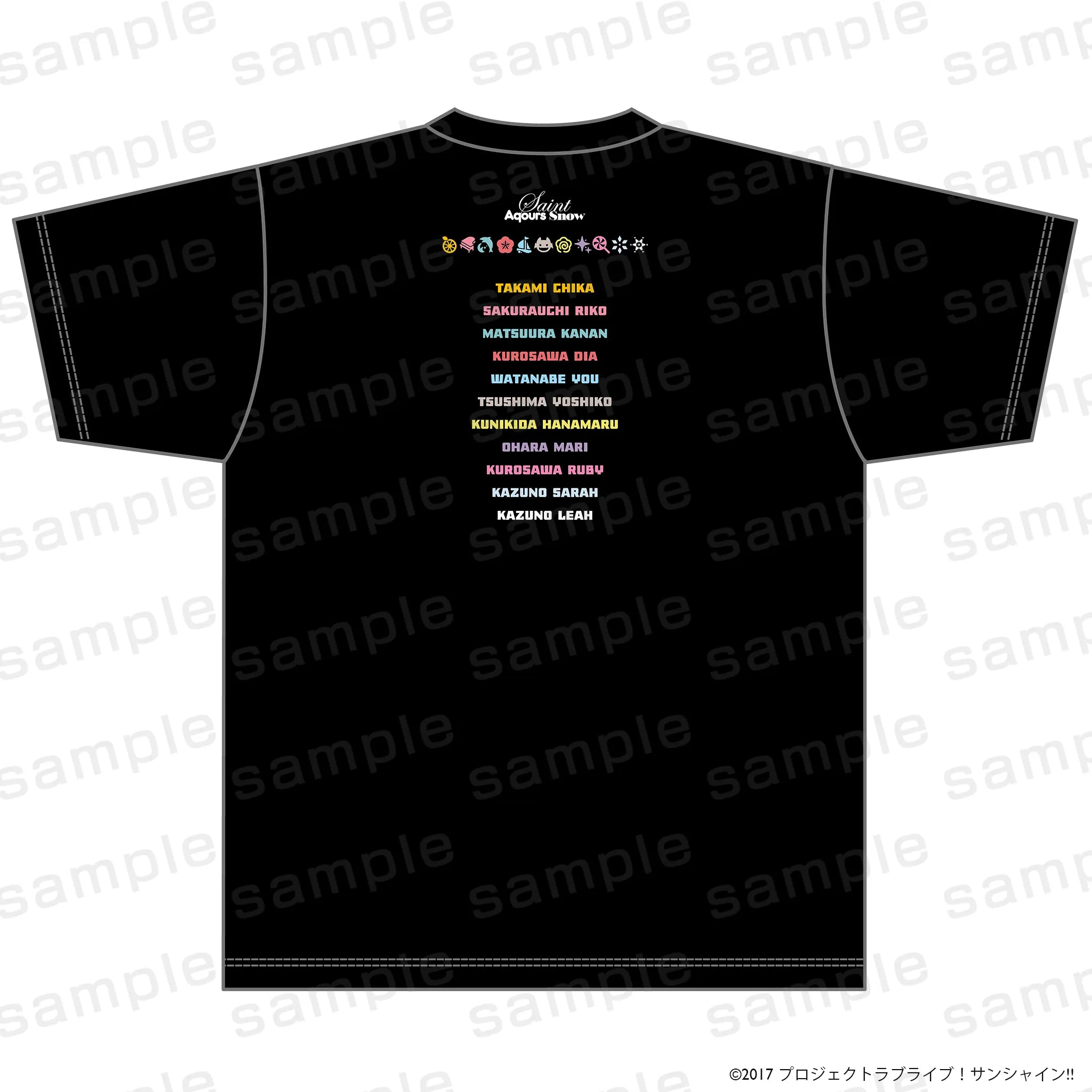 ラブライブ！サンシャイン!! ホログラムTシャツ 桜内梨子 Y2K ver.【予約】